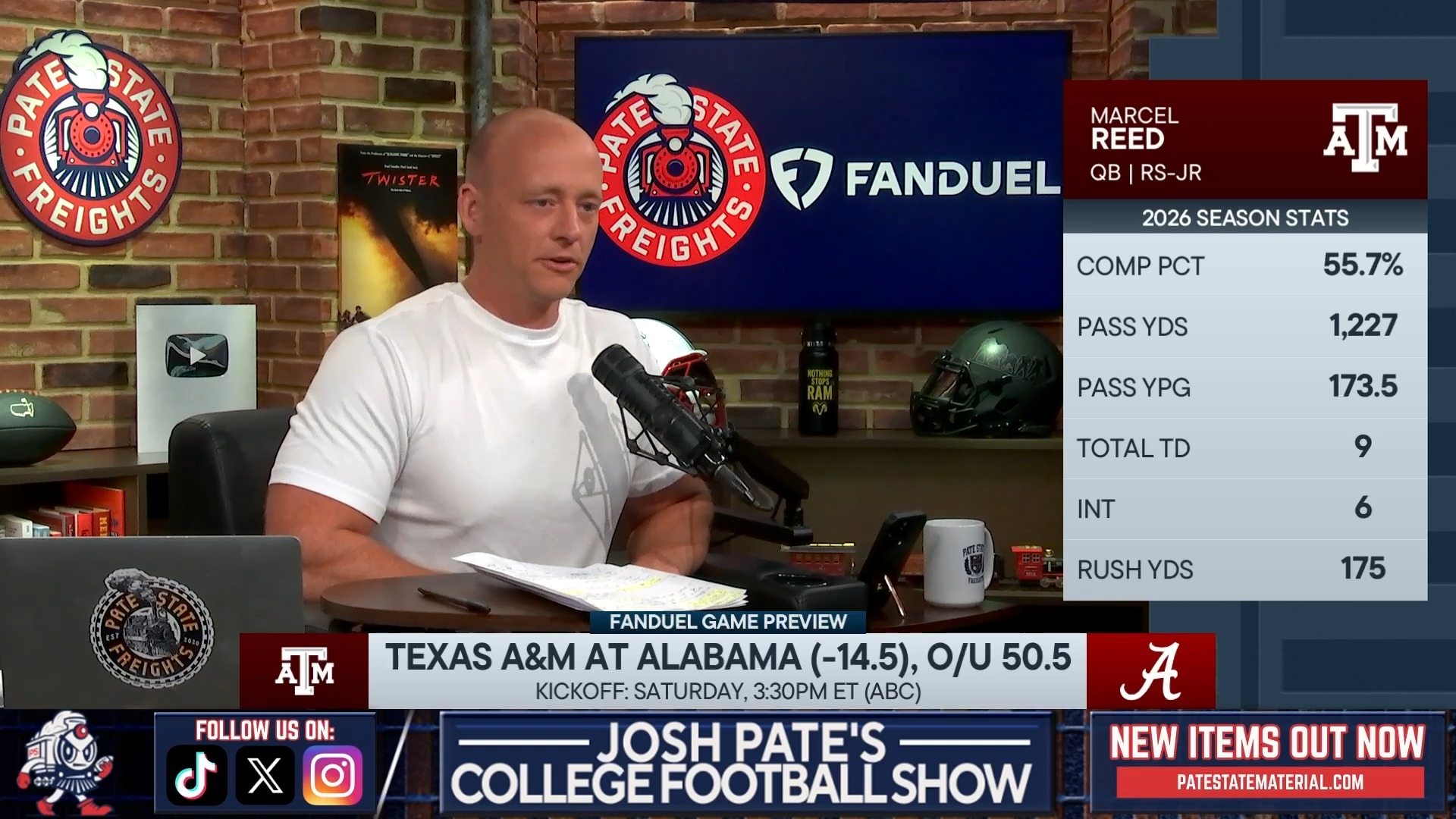Texas A&M-Alabama preview: Aggies' hopes hinge on Marcel Reed