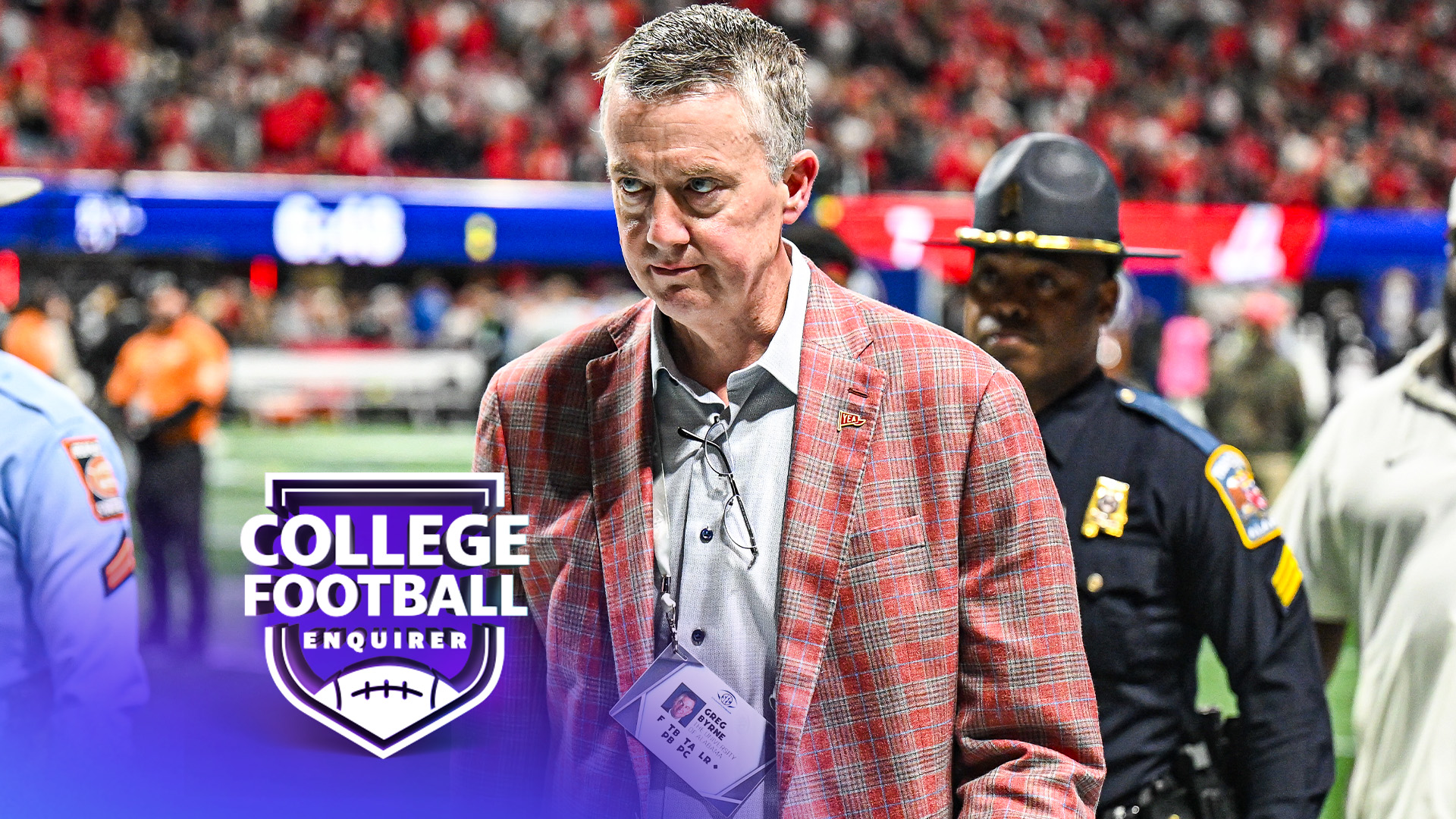 Alabama Athletic Director Greg Byrne. Photo by Rich von Biberstein/Icon Sportswire via Getty Images