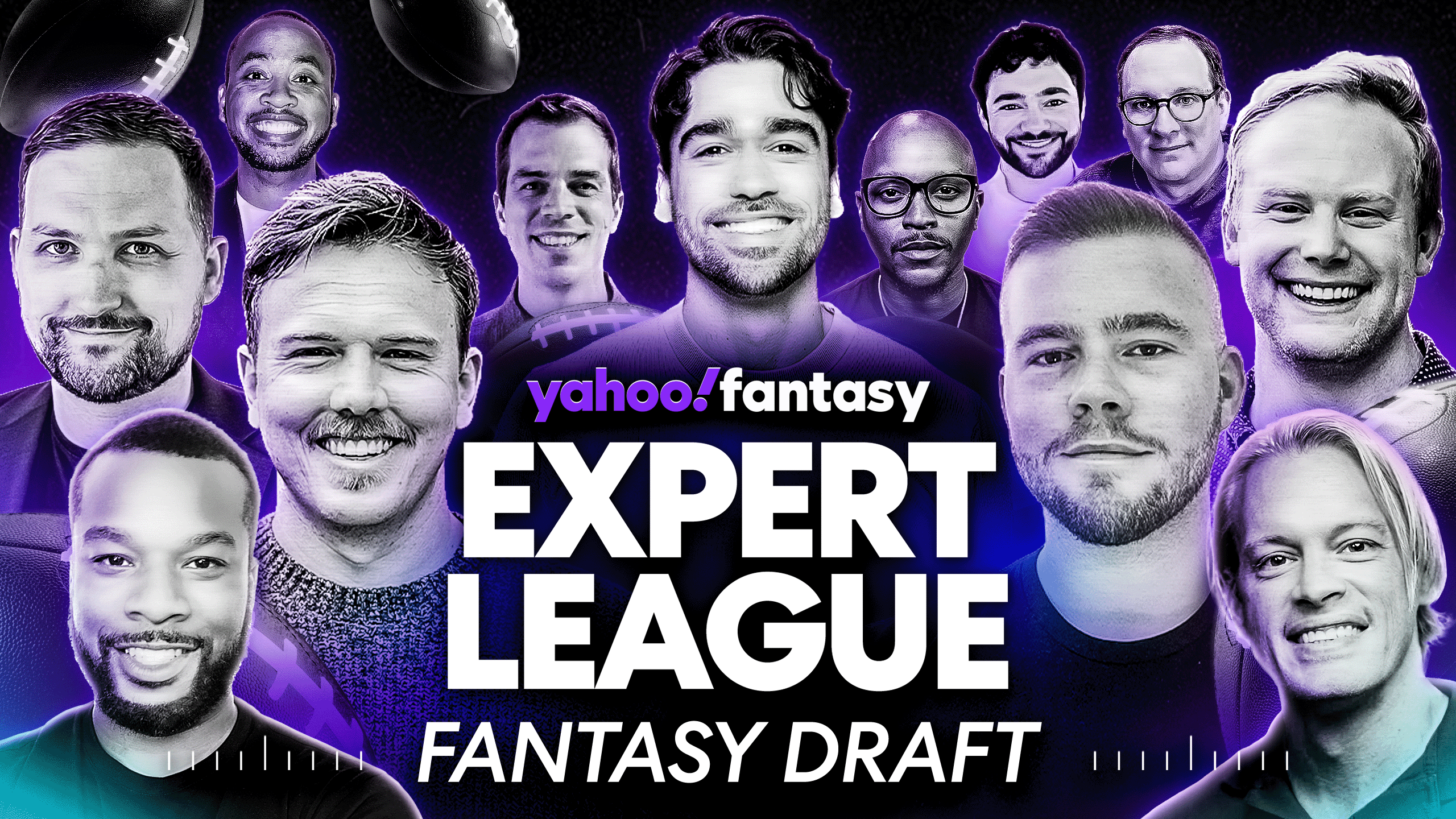 Matt Harmon, Josh Norris, Justin Boone, Hayden Winks and a cast of our top flight yahoo fantasy experts 'enter the chat and draft room' for a LIVE 15-round, 12-team draft. This is no mock, as the 12 experts pick their teams for the Yahoo Fantasy Expert League to determine who is the greatest Yahoo of them all. Enjoy the picks, banter and potential bullying.