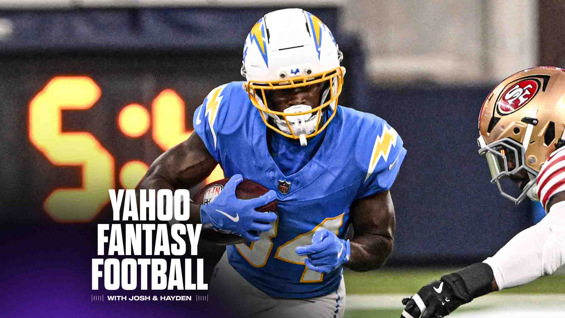 Keaton Mitchell may be ‘awesome’ fantasy pick - with a warning
