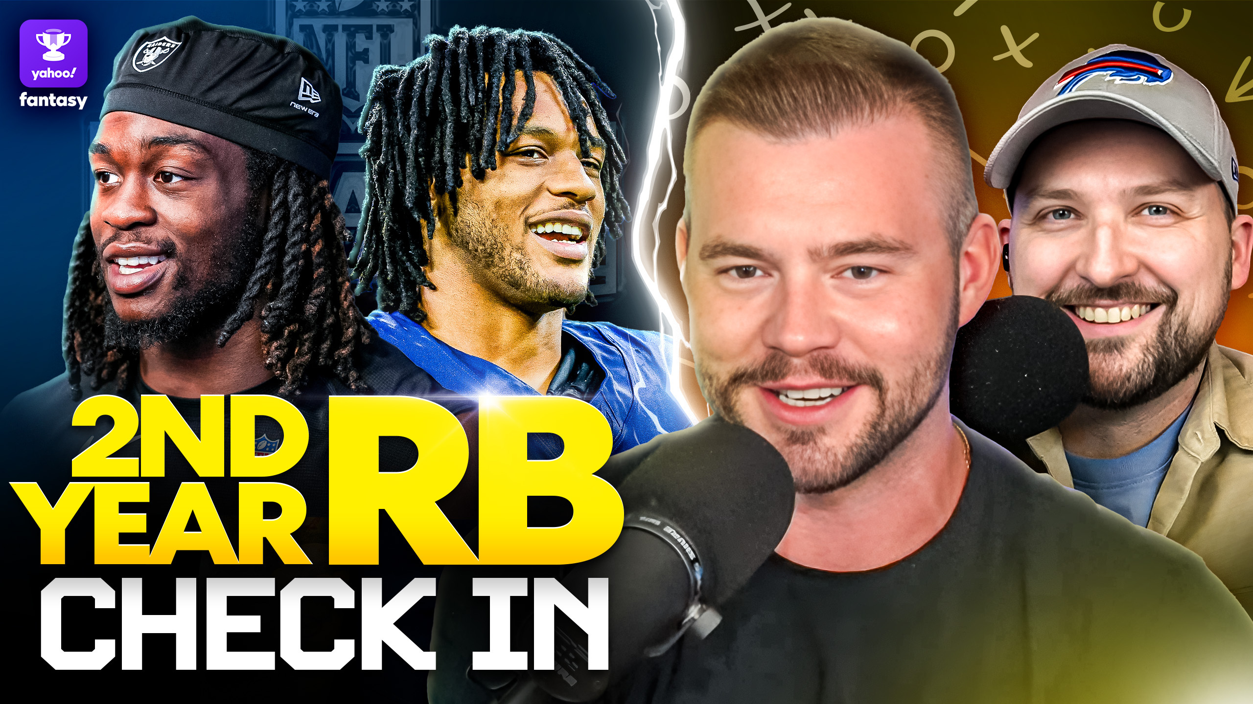 Matt Harmon and Justin Boone check in on the RBs entering their second year in the league this fall. Boone and Harmon look back at how the 2025 RB draft class did in their rookie year and what realistic expectations we can have for the top sophomore RBs heading into the 2026 season. The two also dive into the latest headlines and potential fantasy fallout for Malik Nabers, Bucky Irving and Josh Jacobs.