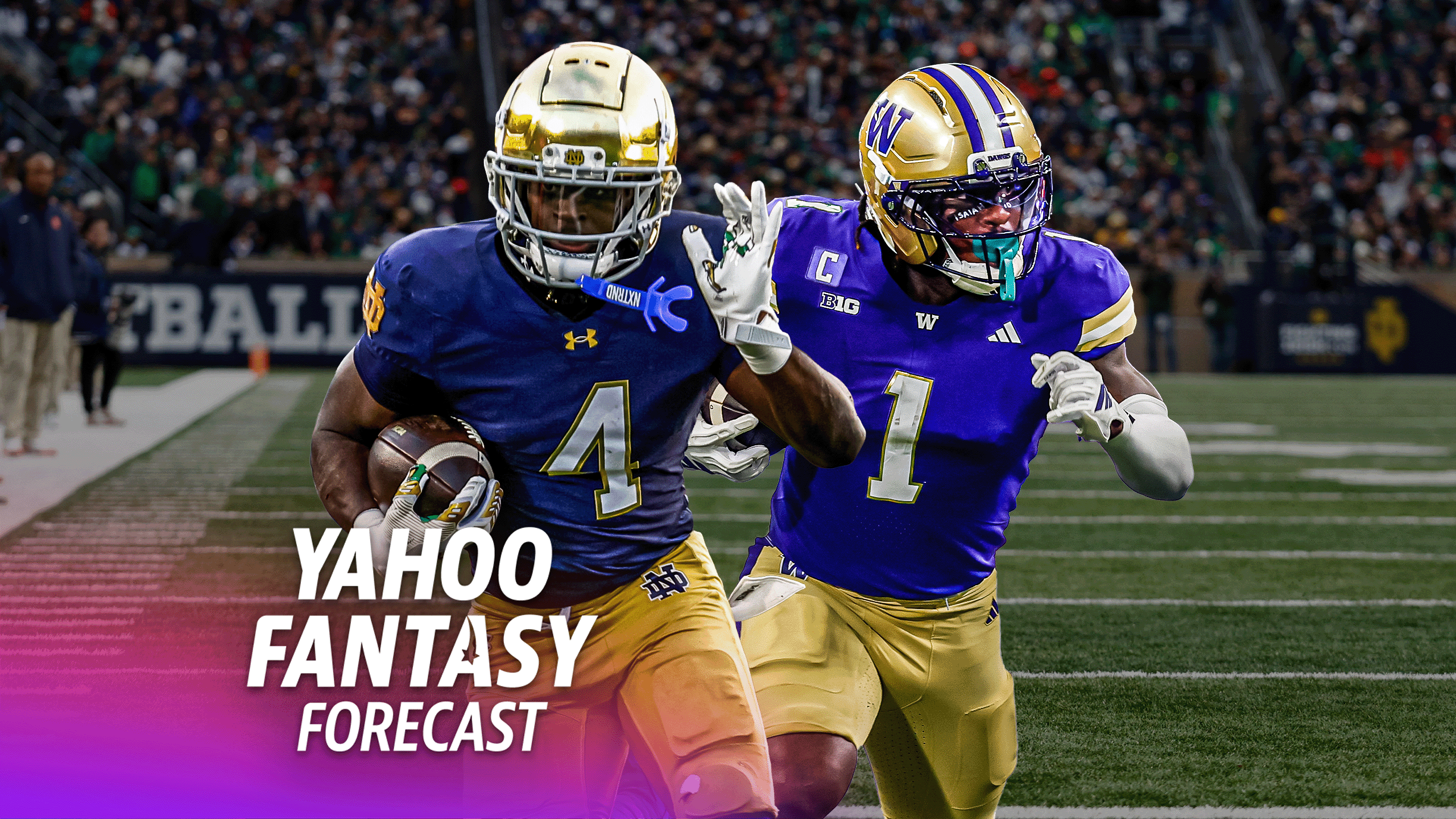 Matt Harmon and Ray Garvin continue their 2026 NFL Draft prospect deep dive series. Next up in the series is the RBs. Harmon and Garvin dive deep into the top 9 RB prospects in this year's draft. The two debate is Notre Dame RB Jeremiyah Love is truly a special prospect and why he's the consensus 1.01 pick in dynasty rookie drafts. The two debate who RB2 is in the class and identify potential deep sleepers. To end the show, Washington Huskies RB and top prospect Jonah Coleman joins the show to chat with Matt Harmon.