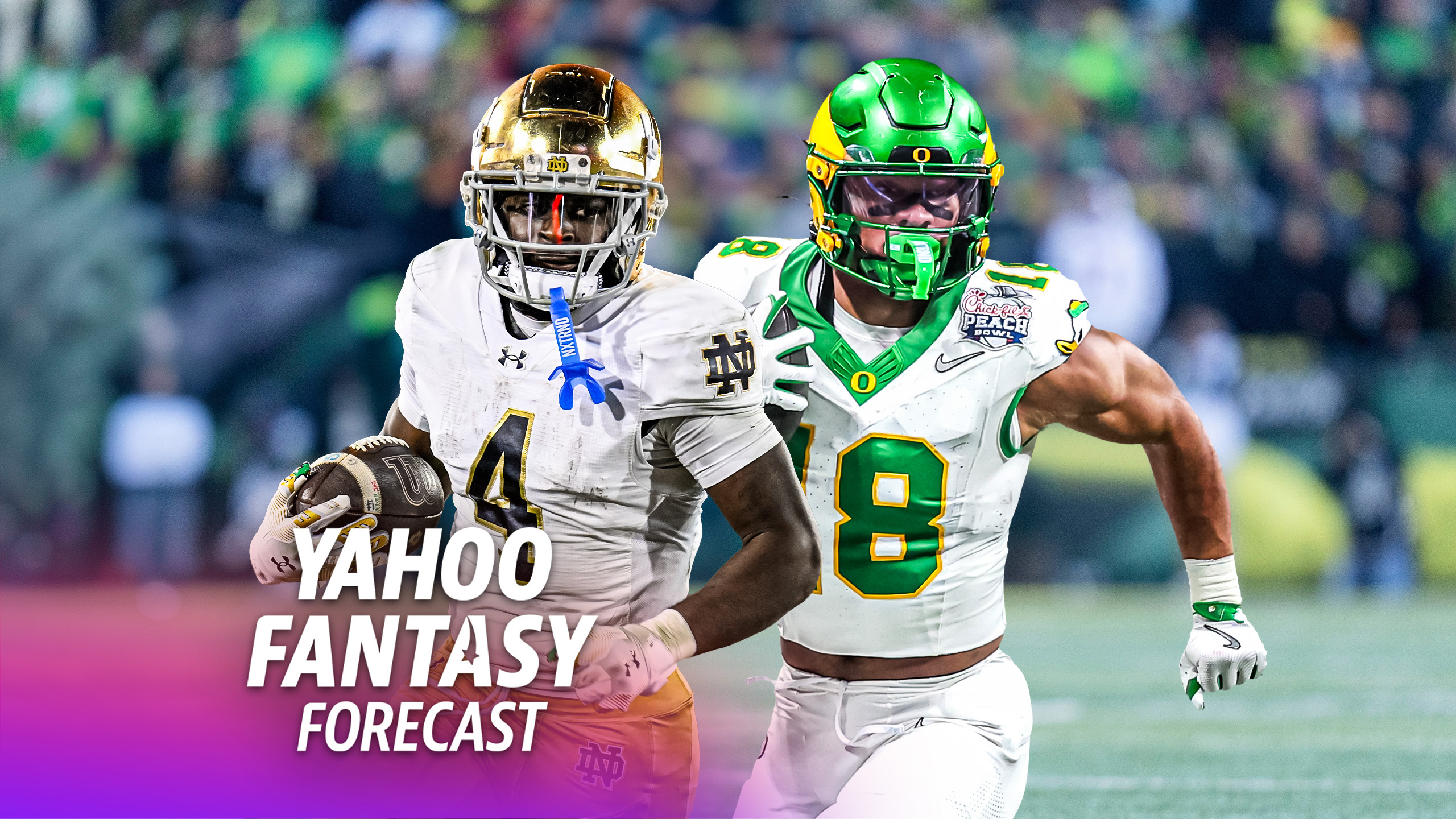 It’s another edition of ‘Mock Draft Monday’ with Yahoo's Charles McDonald. He joins Matt Harmon to provide his five favorite potential fits for some of the top prospects in this year’s draft. McDonald places two elite prospects in the NFC East with the Giants landing one of the best RB prospects in years and the Eagles landing combine darling Kenyon Sadiq. McDonald sends KC Concepcion to Miami as their new WR1 and lastly stands on the table for Florida DT Caleb Banks.